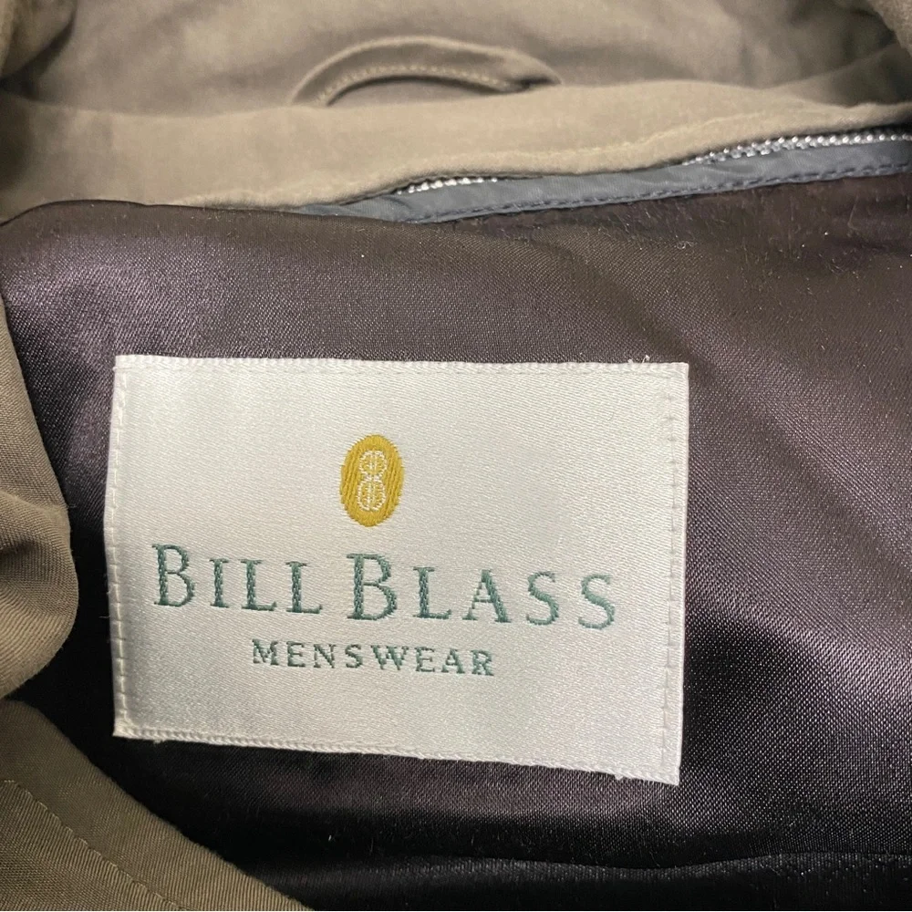 Vintage BILL BLASS Men’s Trench Coat With Hood Size XXL - Picture 10 of 16
